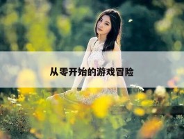 从零开始的游戏冒险