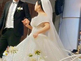 充满幸福的婚礼，他们的爱情就是天作之合