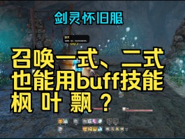 剑灵私服技能搭配详解