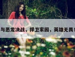 与恶龙决战，捍卫家园，英雄无畏！
